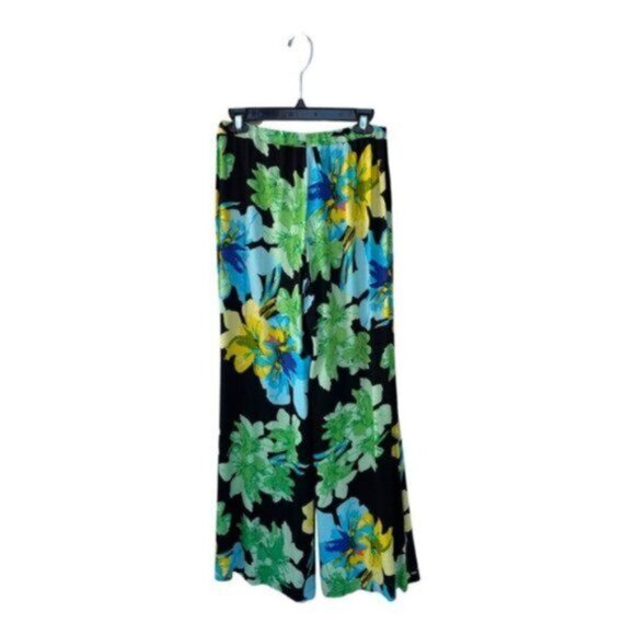 Anthropologie Ella Moss Women's Wide Leg Floral Print Pants - Size S - Picture 9 of 10